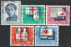 Schweiz 775-779 Pro Patria Briefmarken Helvetia