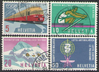 Schweiz 747-750 Jahresereignisse Briefmarken Helvetia