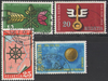 Schweiz 593-596 Jahresereignisse Briefmarken Helvetia