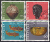 Schweiz 996-999 Archäologische Funde Pro Patria Briefmarken Helvetia