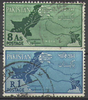 Satz 110-111 Gebietsansprüche Briefmarken Pakistan Postage  تمبر پاکستان