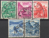 Schweiz 500-505 Landschaften Briefmarken Helvetia