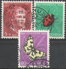 Schweiz 575-579 Insekten Briefmarken Helvetia