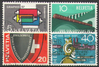 Schweiz 637-640 Jahresereignisse Briefmarken Helvetia