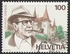 Schweiz 1535 Georges Simenon Briefmarken Helvetia