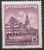 DDR 493 Historische Bauwerke 15 Pf  Briefmarke