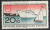 DDR 770 Urlauberschiff Fritz Heckert 20 Pf  Briefmarke