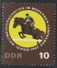 DDR 1133 WM Moderner Fünfkampf 10 Pf  Briefmarke
