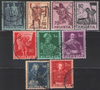Schweiz 377-385 Historische Darstellungen Briefmarken Helvetia