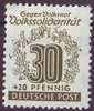 147 Volkssolidarität 30 Pf  Briefmarke Alliierte Besatzung