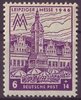 162AX Leipziger Messe 6 Pf  Briefmarke Alliierte Besatzung