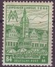 165AX Leipziger Messe 84 Pf  Briefmarke Alliierte Besatzung
