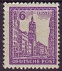 159y Abschiedsserie 6 Pf  Briefmarke Alliierte Besatzung