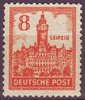 154y Abschiedsserie 8 Pf  Briefmarke Alliierte Besatzung