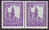153y Zusammendruck Abschiedsserie 6 Pf  Briefmarke Alliierte Besatzung
