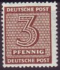 126wY Freimarke 3 Pf  Briefmarke Alliierte Besatzung