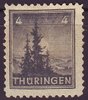 93 x Freimarke 4 Pf  Briefmarke Alliierte Besatzung Thüringen