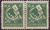 95 y Zusammendruck Freimarke 6 Pf  Briefmarke Alliierte Besatzung Thüringen