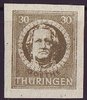 99B y Freimarke 30 Pf  Briefmarke Alliierte Besatzung Thüringen