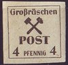 32x Gebührenmarke 4 Pf Deutsche Lokalausgabe Großräschen Husum