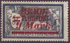 107 Flugpostmarke 9M auf 5F Memelgebiet Französische Mandatsverwaltung