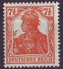 99 b Germania 7,5 Pf Deutsches Reich Briefmarke