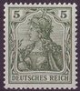 70 b Germania 5 Pf Deutsches Reich