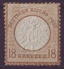 28 Adler mit grossem Brustschild  18 Kreuzer Deutsche Reichs Post
