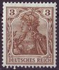84 I Germania 3 Pf Friedensdruck Deutsches Reich