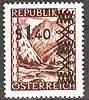 836 a mit Wertaufdruck schwarz 1 40 S Republik Österreich
