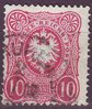 33 b Reichsadler im Oval 10 Pfennige Deutsche Reichs Post