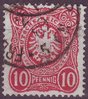 41 II Reichsadler im Oval 10 Pfennig Deutsche Reichs Post