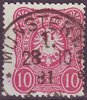 41 Iab Reichsadler im Oval 10 Pfennig Deutsche Reichs Post