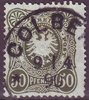 44 IIba Reichsadler im Oval 50 Pfennig Deutsche Reichs Post