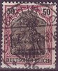 76 Germania 50 Pf Deutsches Reich