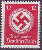 172 a Dienstmarke der Behörden 12 Pf Deutsches Reich