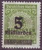 333 P Wertangabe im Kreis 5 Milliarden auf 4 Mio Deutsches Reich