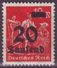 280 Schnitter mit Aufdruck 20 Tausend auf 12 M Deutsches Reich