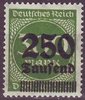 304 Ziffer im Kreis mit Aufdruck 800 Tausend auf 300 Mark Deutsches Reich