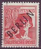 11 Gemeinschaftsausgabe 30 Pfennig Berlin West Deutsche Post
