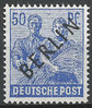 13 Gemeinschaftsausgabe 50 Pf Berlin West Deutsche Post