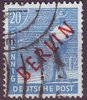 26 b Gemeinschaftsausgabe 20 Pf Berlin West Deutsche Post