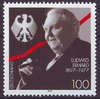 1904 Ludwig Erhard 100 Pf Briefmarke Deutschland