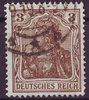 84 IIa Germania 3 Pf Kiegsdruck Deutsches Reich