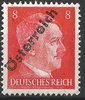 662 Adolf Hitler 8 mit Aufdruck Republik Österreich