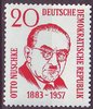 DDR 671 Otto Nuschke 20 Pf  Briefmarke