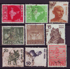 Briefmarken Indien kleines Lot 6 Indian Stamps India