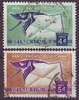 224 - 225 Republik Südvietnam Flugpost Briefmarken  tem Cộng hòa miền Nam Việt Nam