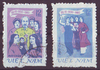 1135-1136 Vietnam Briefmarken Frauenunion tem Việt Nam