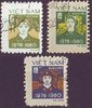 1029 - 1035 Vietnam Briefmarken Fünfjahresplan  tem Việt Nam